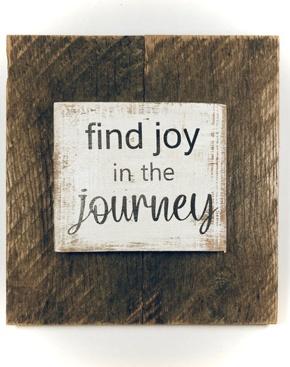 Find Joy in the Journey