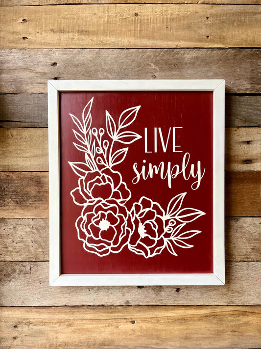 Live Simply (A)