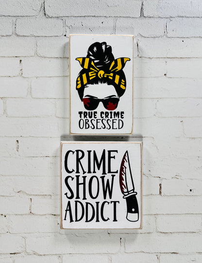 Crime Show Magnet Set