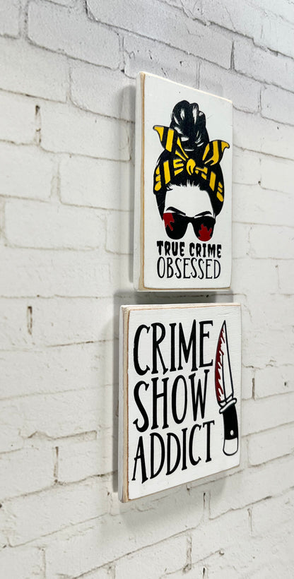 Crime Show Magnet Set